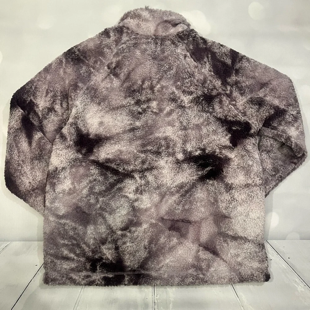 The North Face Tie-Dye Fleece Jacket in Purple - Picture 2 of 9
